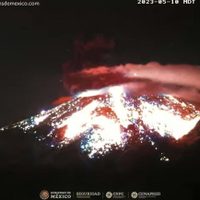 Fuerte explosión del Popocatépetl; alerta amarilla fase 2