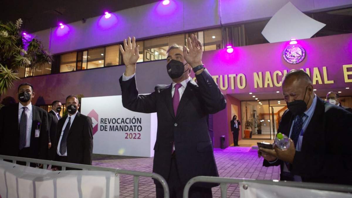 Lorenzo Córdova, consejero presidente del INE