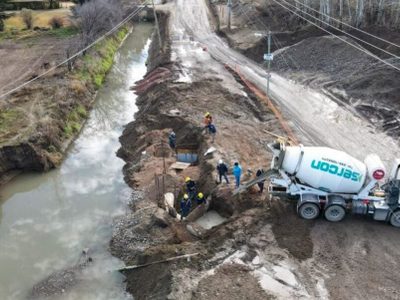 EPAS continúa con la reparación del acueducto sobre calle Bejarano