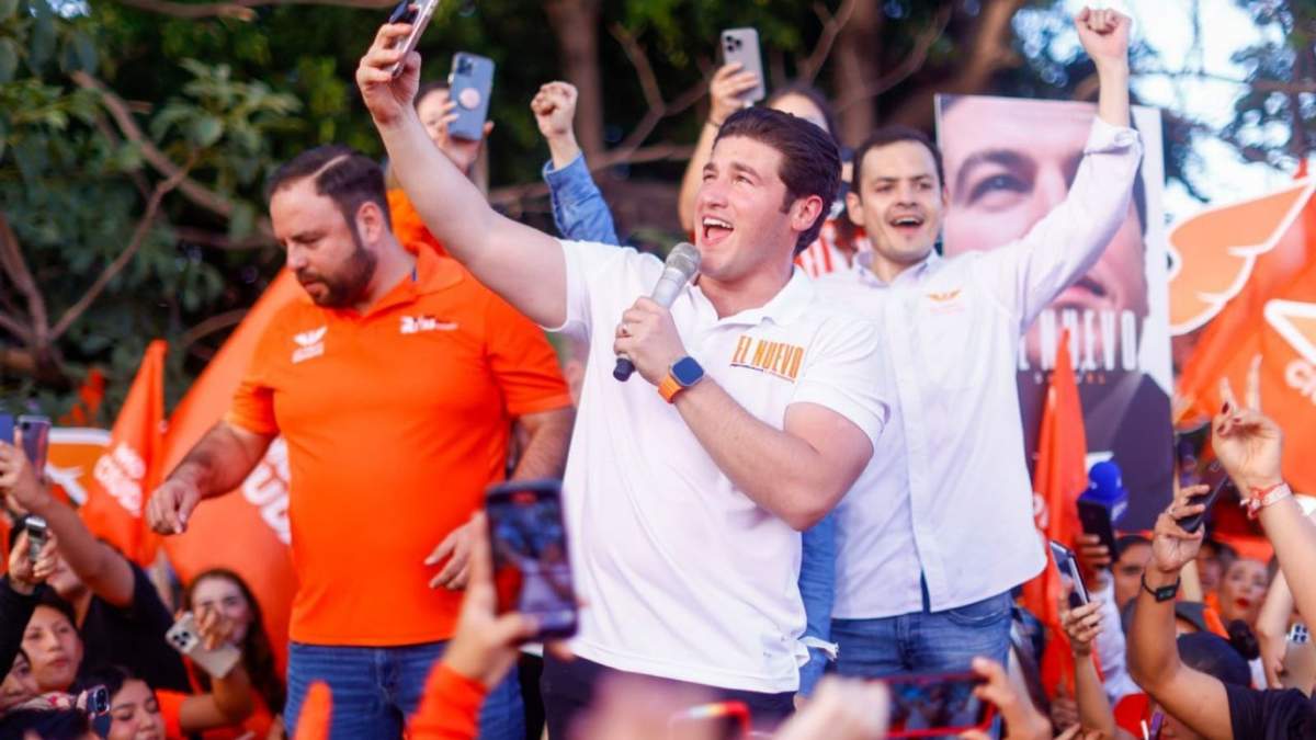 Samuel García en campaña presidencial