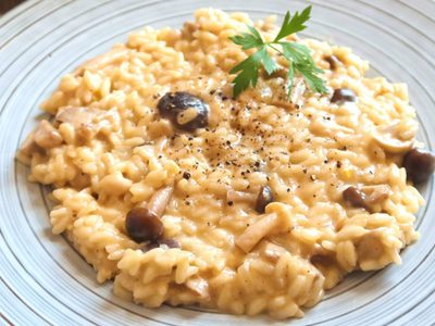 Risotto supercremoso, en un minuto y con solo 4 ingredientes
