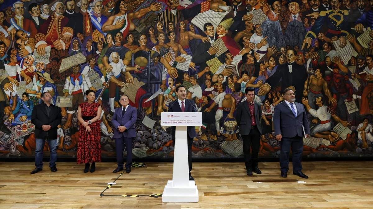 Mural "El despertar mexicano"