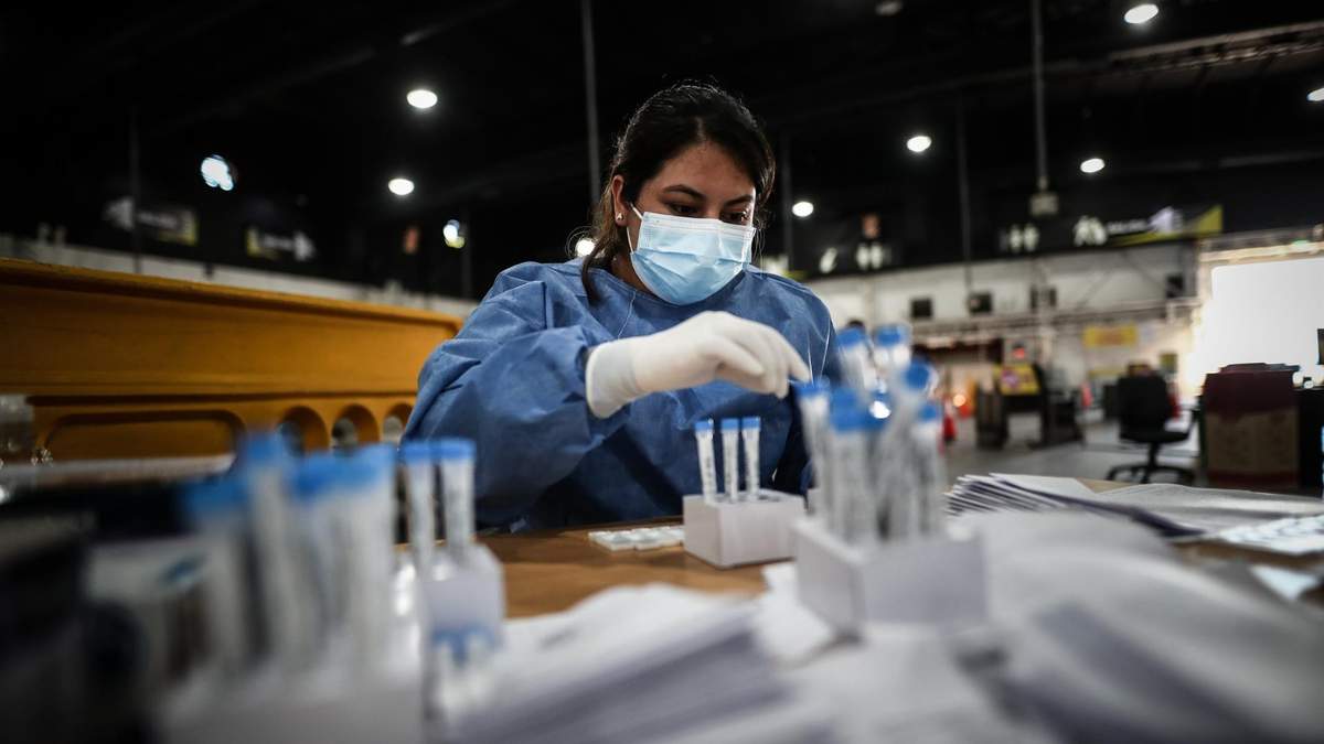 Trabajo sanitario. Fuente: (Twitter)