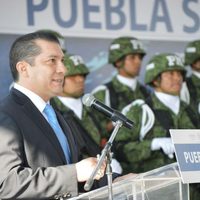 Videos de grupos armados pretenden generar 'caos y desestabilidad” en Puebla: SSP