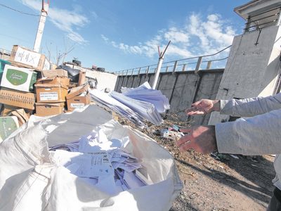 En un operativo en el barrio HiBePa se recolectaron más de 2.700 kilos de residuos reciclables