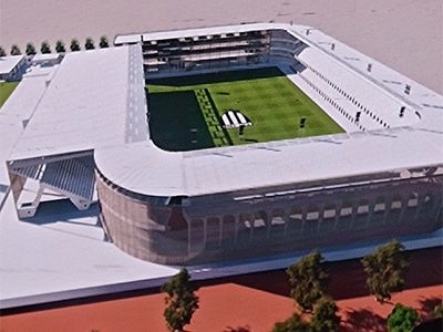 Gimnasia presentó el impresionante estadio que pretende tener en 2033