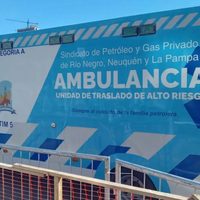 El gremio petrolero sumó una ambulancia equipada como terapia intensiva móvil