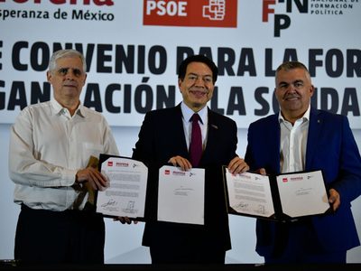 El PSOE firma acuerdo con Morena para frenar la "ola reaccionaria" y defender el progreso