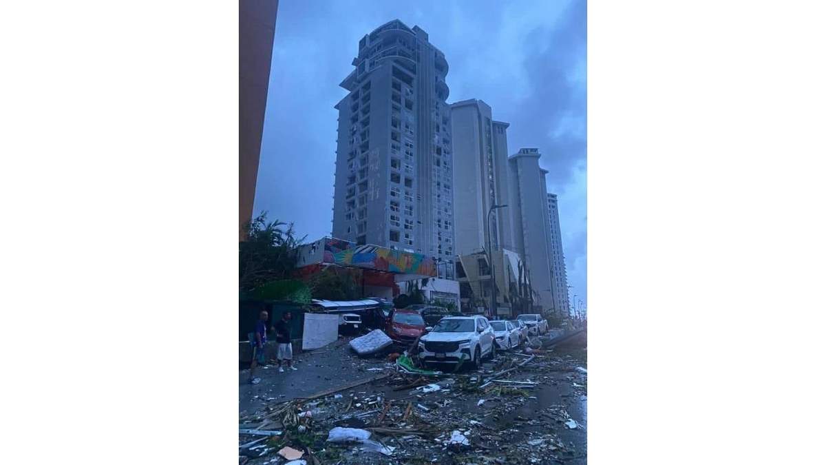 Estragos de "Otis" en Acapulco