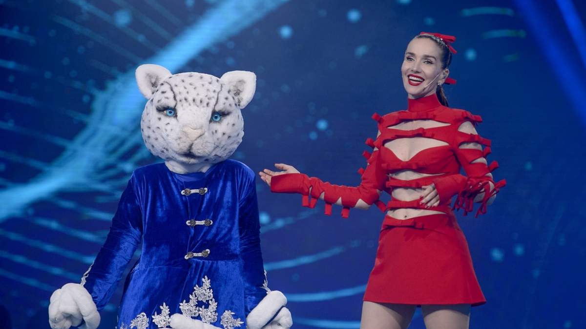 Natalia Oreiro en "¿Quien es la Máscara?". Fuente: (Telefe)
