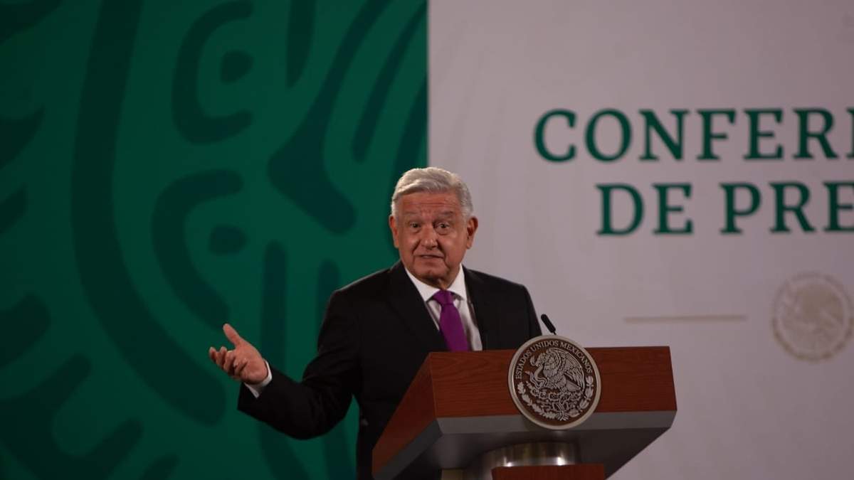 El presidente López Obrador