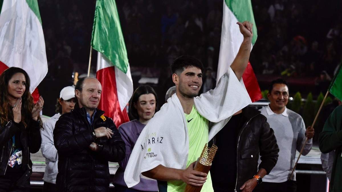 Carlos Alcaraz, ganador del Tennis Fest 2023 en la CDMX