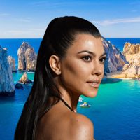Para desenchufarse y disfrutar de un paraíso: Kourtney Kardashian viajó a Cabo San Lucas