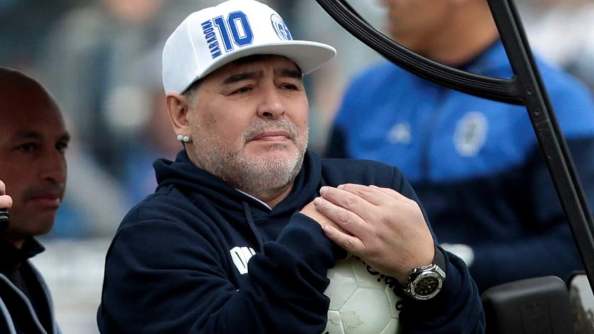 Diego Armando Maradona. Fuente: (Twitter)