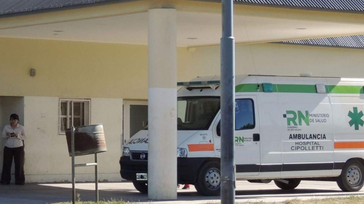 Hospital de Cipolletti. Fuente: (Twitter)