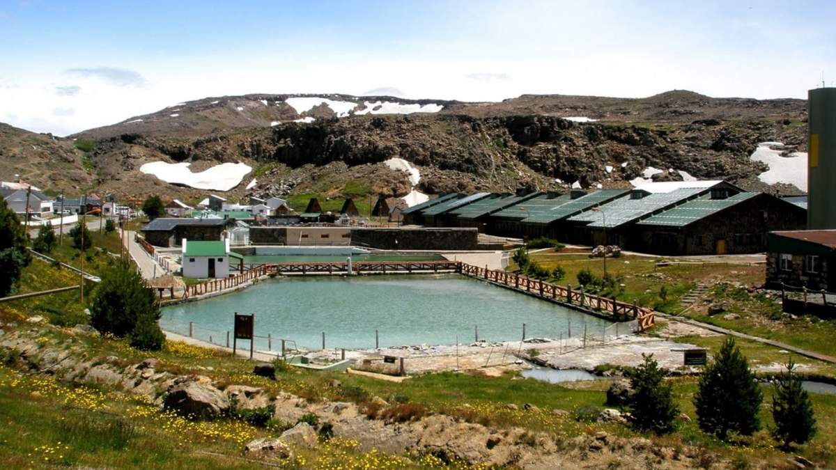 Complejo termal Copahue. Fuente: (Twitter)