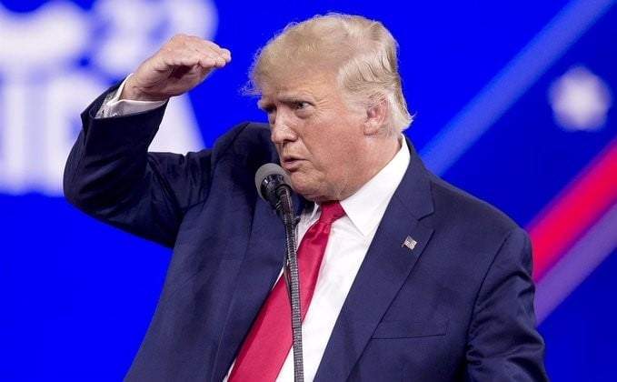El expresidente estadunidense Donald Trump