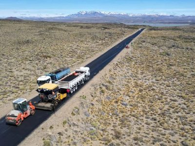 Vialidad informó los avances en la repavimentación de la Ruta Provincial 46