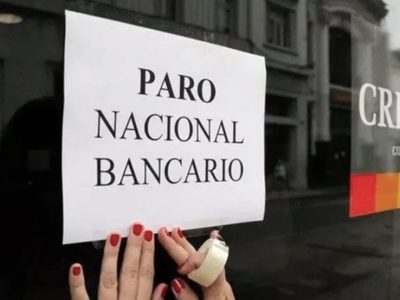 Los bancarios de Neuquén se sumarán al paro nacional