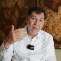 Un abogado corporativo, el presunto agresor de Fernández Noroña (Video)