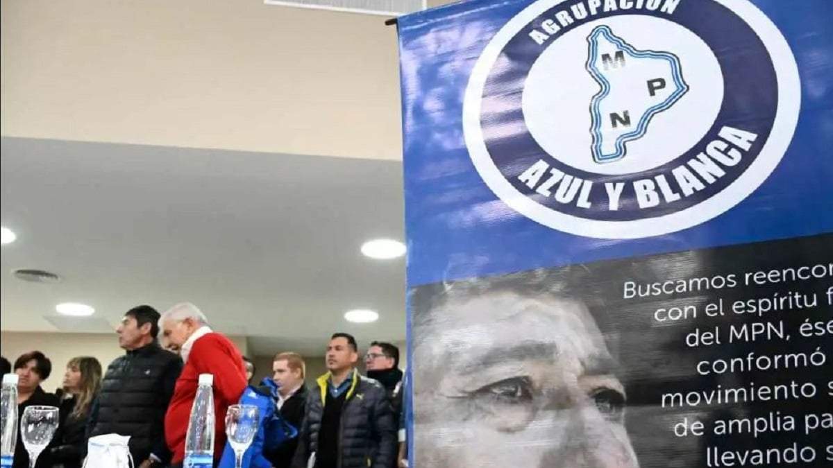 La Agrupación Azul y Blanca confirmó la asistencia al encuentro del MPN en Cuttral Co. Fuente: (Facebook)