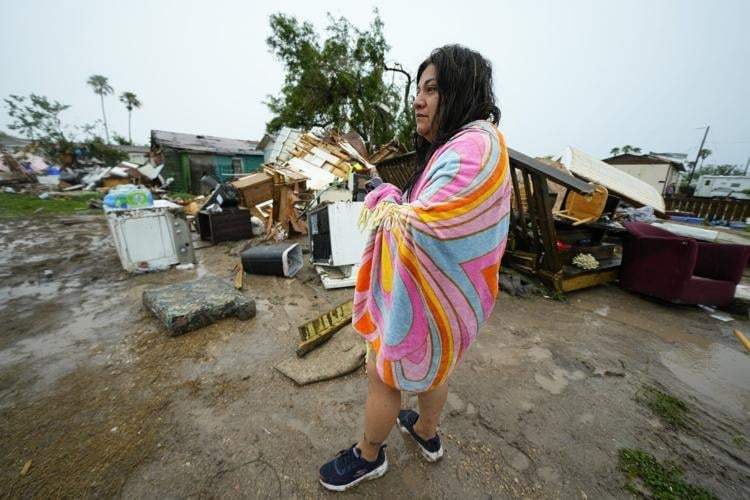 Un poderoso tornado azotó una comunidad próxima al extremo sur de Texas