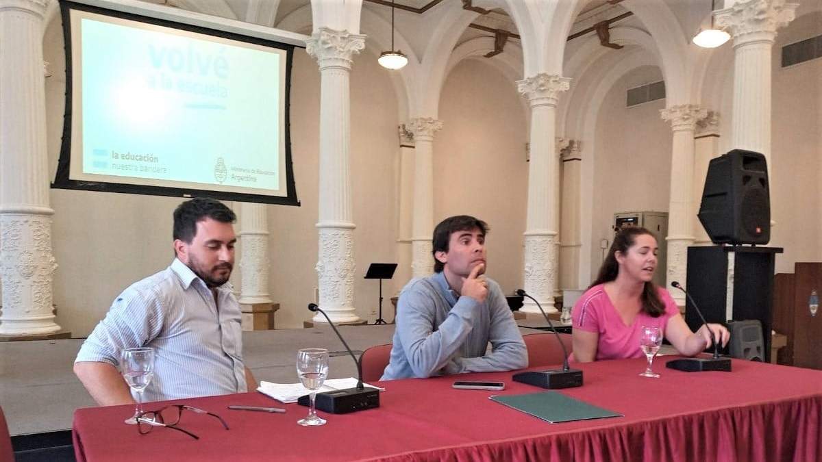 Encuentro Nacional de "Volvé a la Escuela". Fuente: (Twitter)