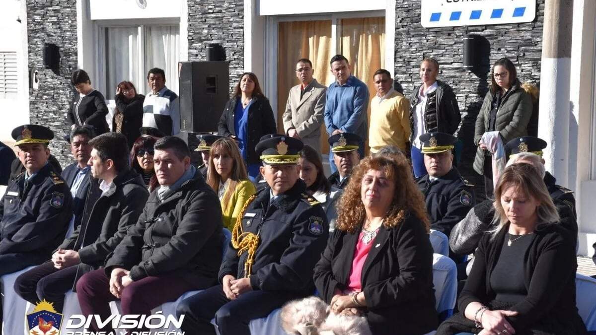 Dirección Seguridad Interior Cutral Co de la Policía. Fuente (Policía de Neuquén).