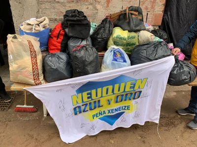 Hinchada solidaria: una asociación neuquina que fomenta la ayuda en tiempos de pandemia