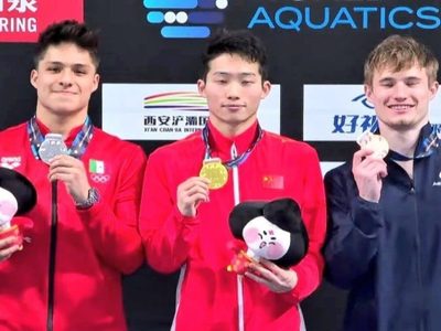 Osmar Olvera gana plata en la Copa del Mundo de Clavados (Video)