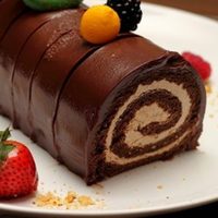 Pionono de brownie relleno de ganache de chocolate: llevá esta bomba de sabor a tu mesa y preparate para los aplausos