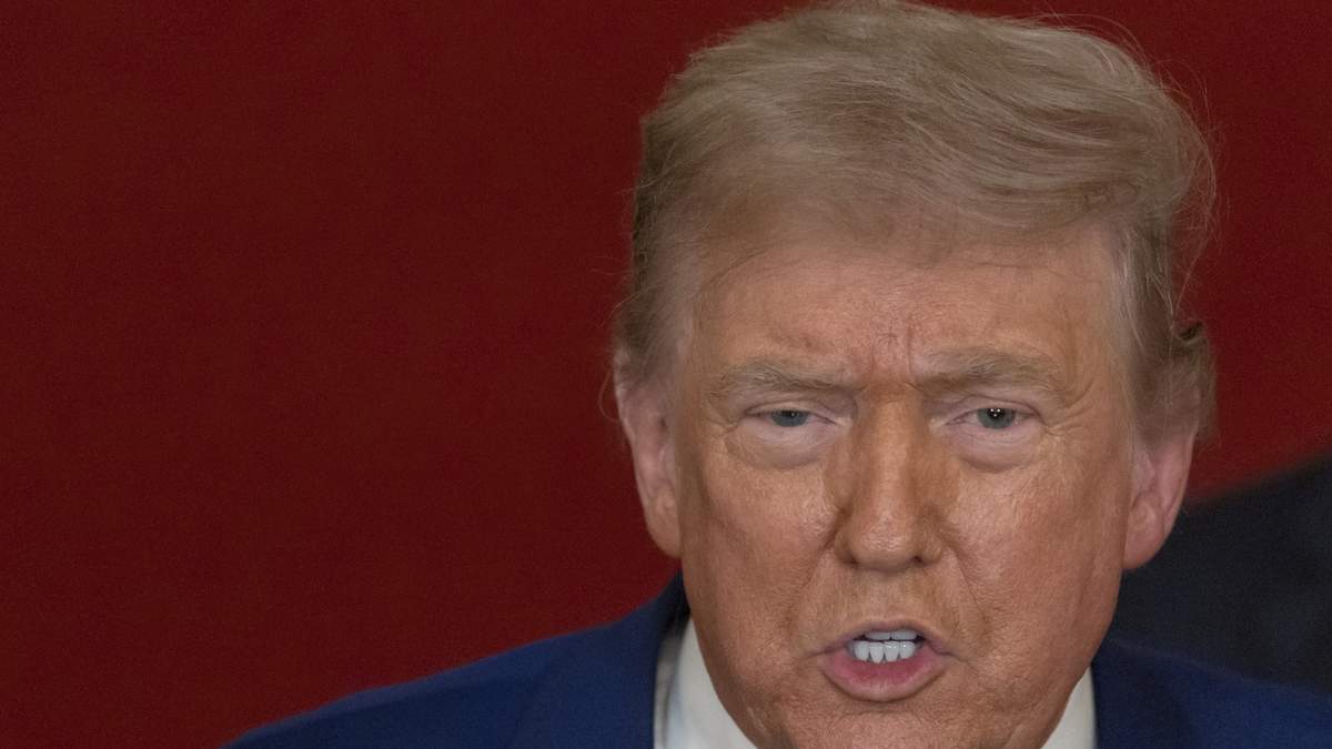 Donald Trump en la Casa Blanca el sábado