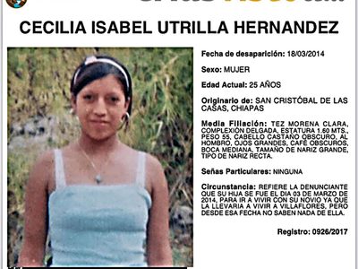 Trata de personas, detrás de las desapariciones en Chiapas