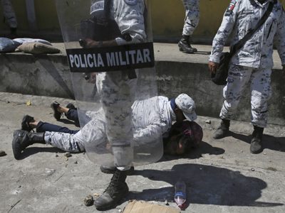No hay uso de la fuerza contra migrantes, solo los ordenamos: Durazo