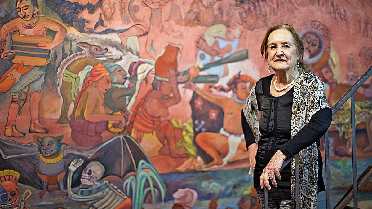 Rina Lazo, en 2016