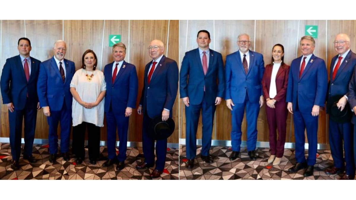 Reunión del embajador Ken Salazar y congresistas con las aspirantes presidenciales