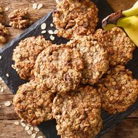 Hacete estas galletas de banana y avena con esta receta fácil: listas en 15 minutos para acompañar el mate