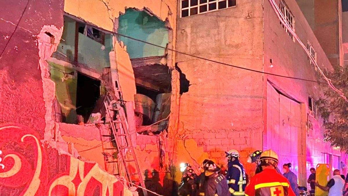 La vecindad afectada por la explosión en la colonia Morelos