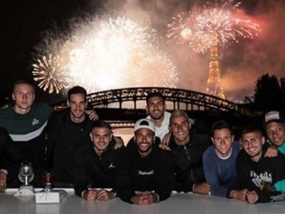Paredes, Neymar, Icardi y Mbappé juntos: el motivo de los exorbitantes festejos del PSG