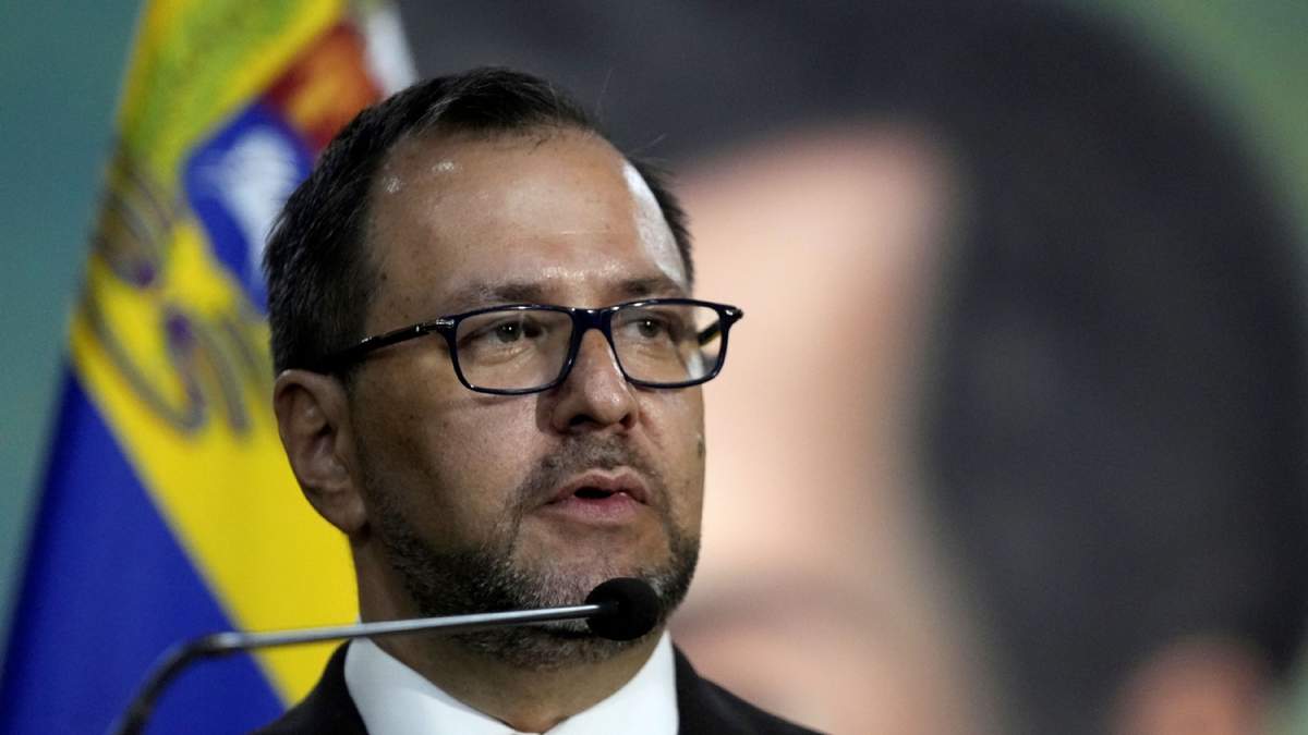 El ministro de Relaciones Exteriores de Venezuela, Yván Gil