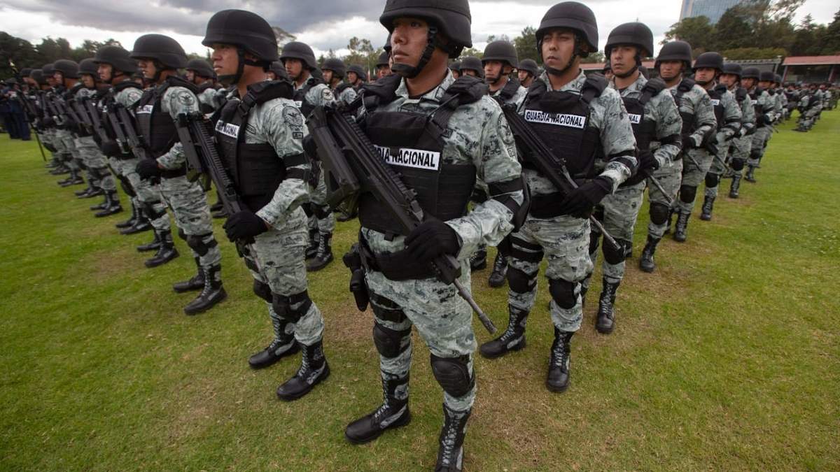 Elementos de la Guardia Nacional
