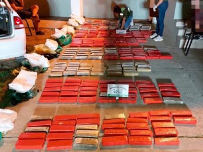 Secuestraron en Córdoba, media tonelada de marihuana en dos vehículos
