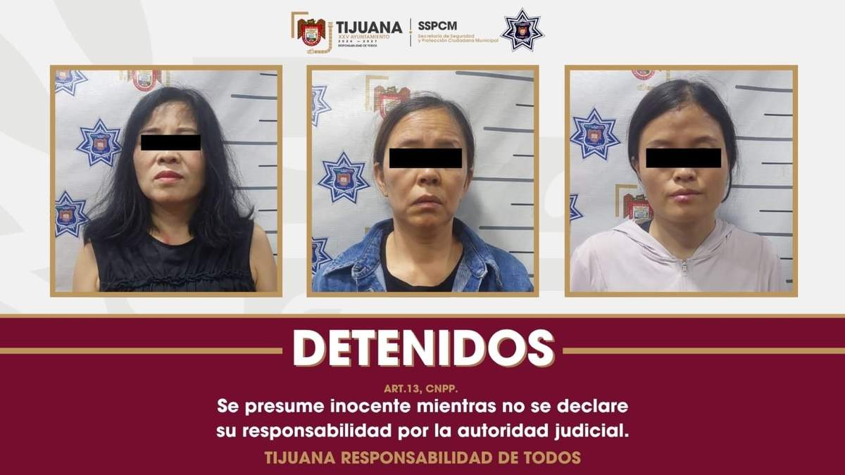 Detienen a mujeres chinas que intentaban cruzar a EU en modalidad “mula ciega”