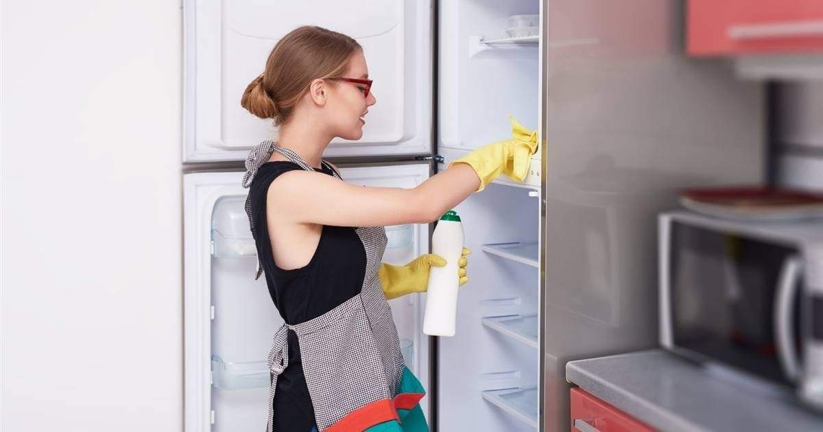 Limpieza de freezer. Fuente: (Instagram)