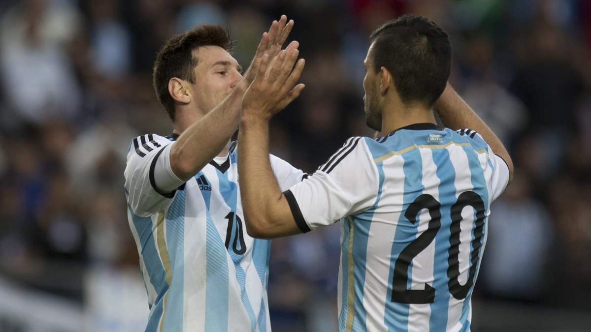 Agüero y Messi. Fuente (Instagram)