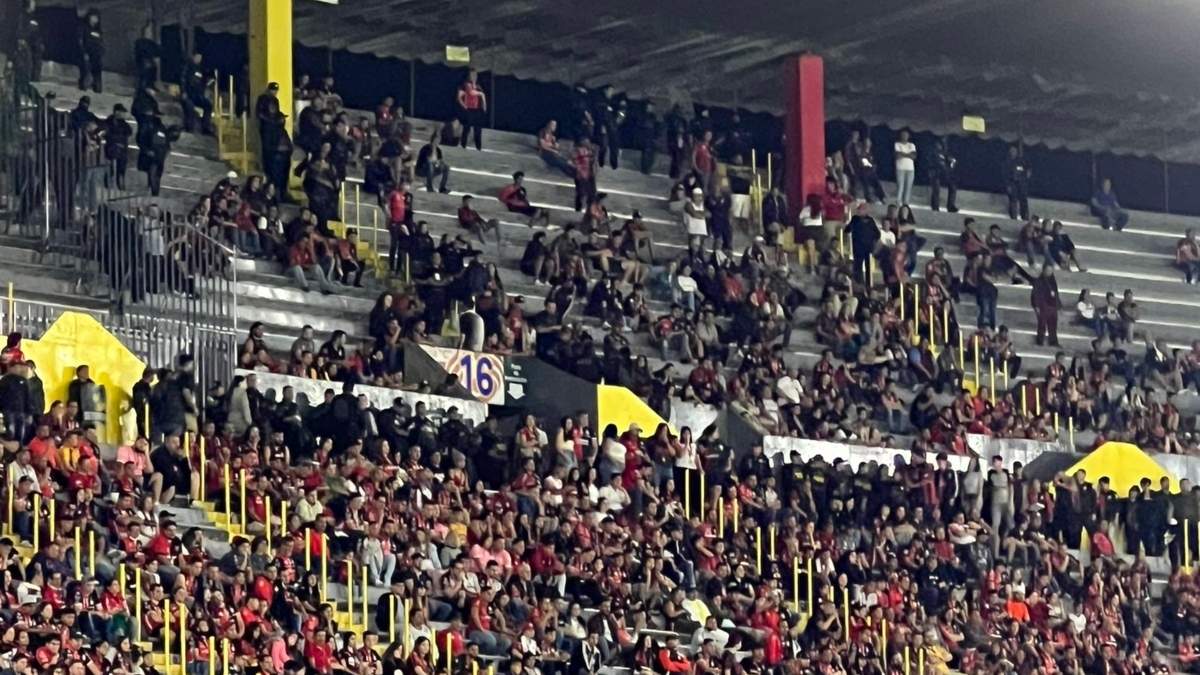 La tribuna del Estadio Jalisco
