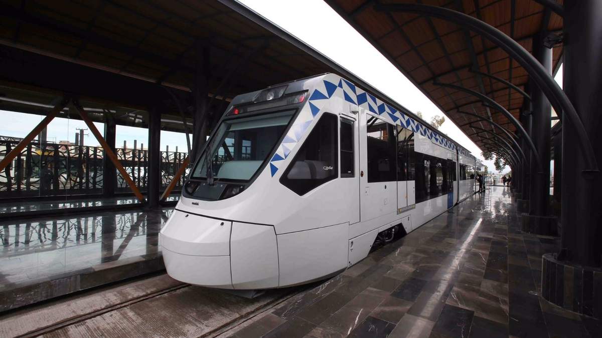 El tren turístico Puebla-Cholula