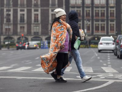 Vientos y frío activan alertas para la tarde de este viernes y la madrugada del sábado en la CDMX
