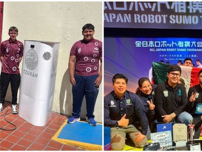 Alumnos del Conalep y TecNM de Tlalnepantla ganan concursos internacionales de innovación y robótica