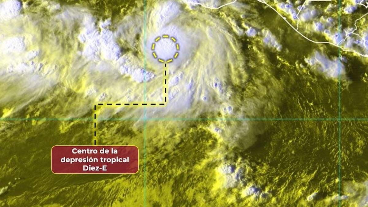 Depresión tropical Diez-E